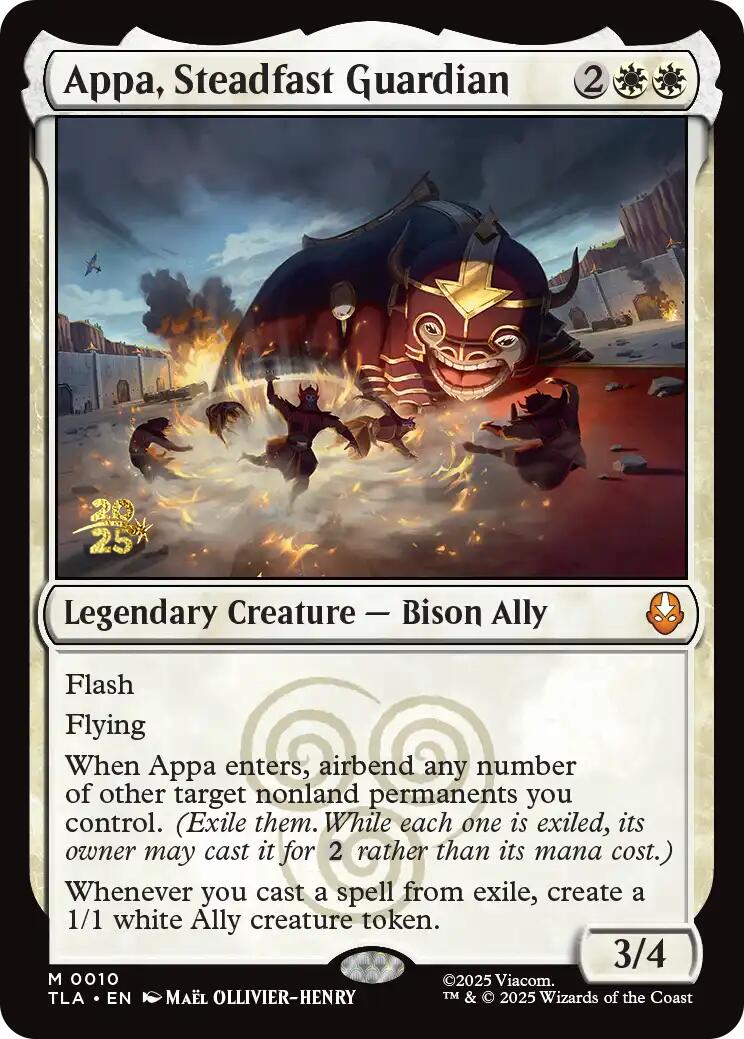 Appa, Steadfast Guardian [Avatar: The Last Airbender Prerelease Cards] | Exor Games Truro
