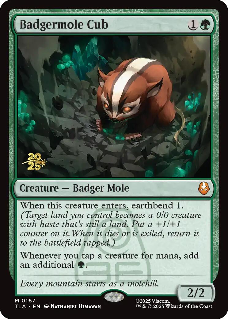 Badgermole Cub [Avatar: The Last Airbender Prerelease Cards] | Exor Games Truro