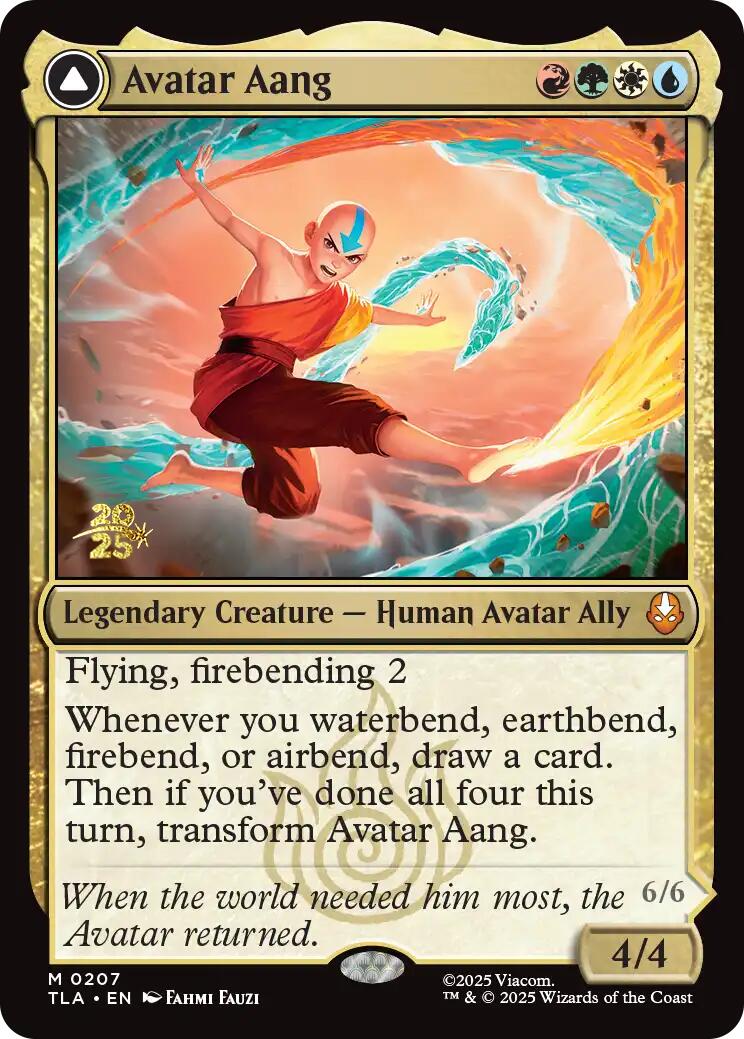 Avatar Aang [Avatar: The Last Airbender Prerelease Cards] | Exor Games Truro