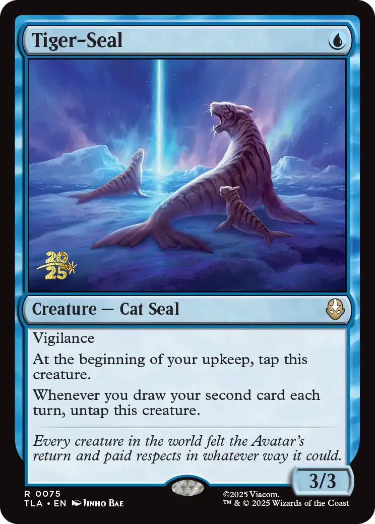 Tiger-Seal [Avatar: The Last Airbender Prerelease Cards] | Exor Games Truro
