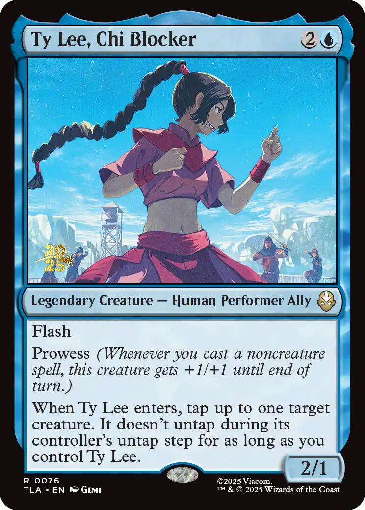 Ty Lee, Chi Blocker [Avatar: The Last Airbender Prerelease Cards] | Exor Games Truro