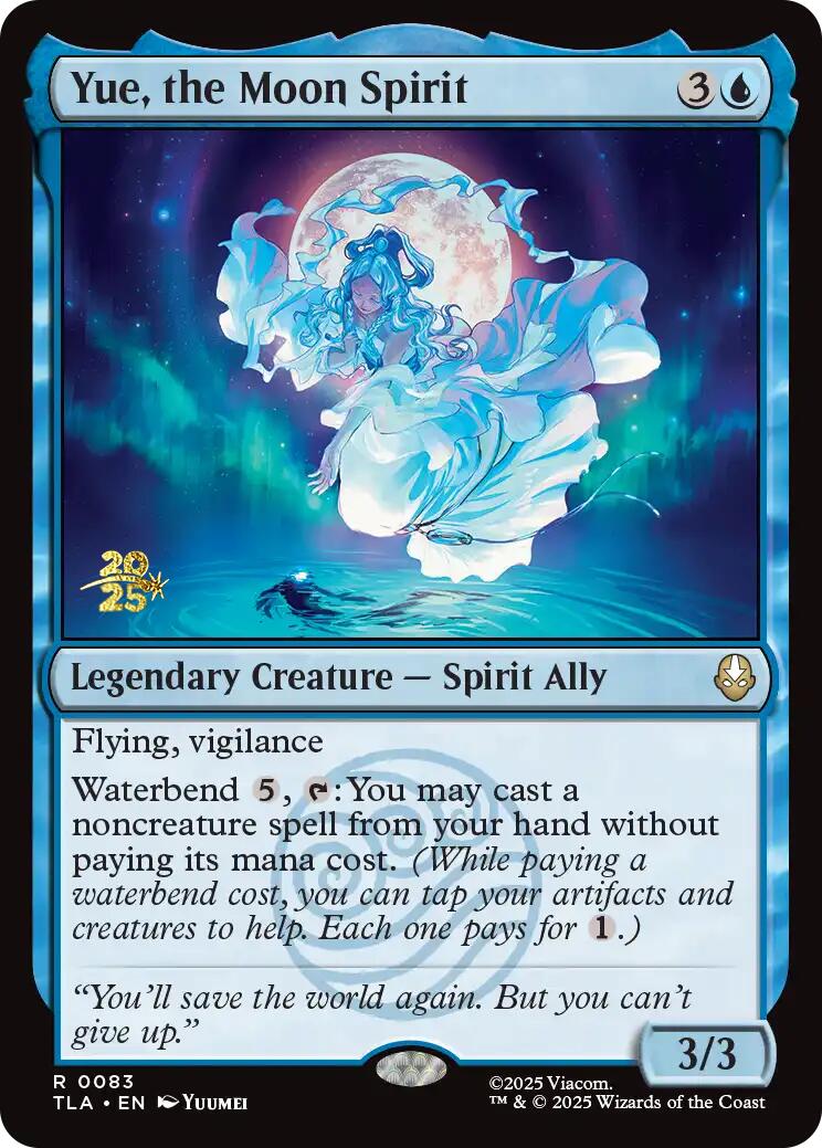 Yue, the Moon Spirit [Avatar: The Last Airbender Prerelease Cards] | Exor Games Truro