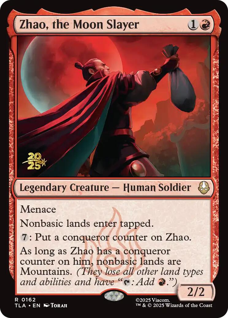 Zhao, the Moon Slayer [Avatar: The Last Airbender Prerelease Cards] | Exor Games Truro