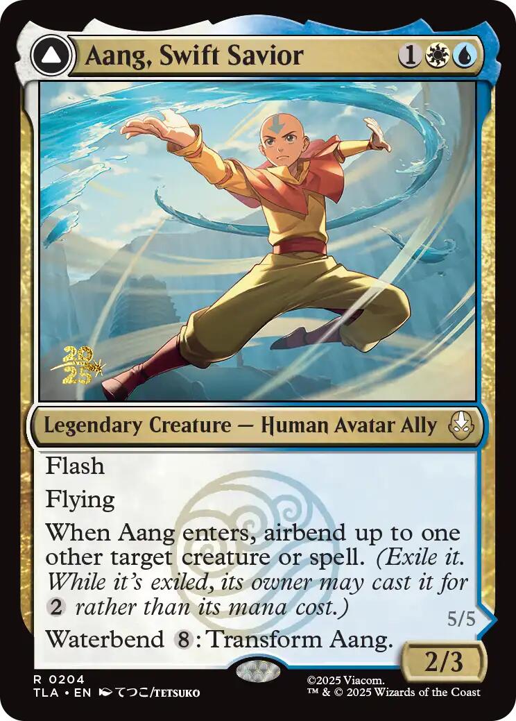 Aang, Swift Savior [Avatar: The Last Airbender Prerelease Cards] | Exor Games Truro