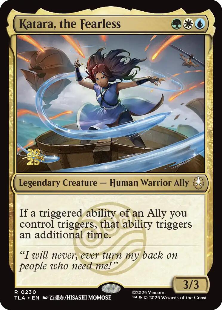 Katara, the Fearless [Avatar: The Last Airbender Prerelease Cards] | Exor Games Truro