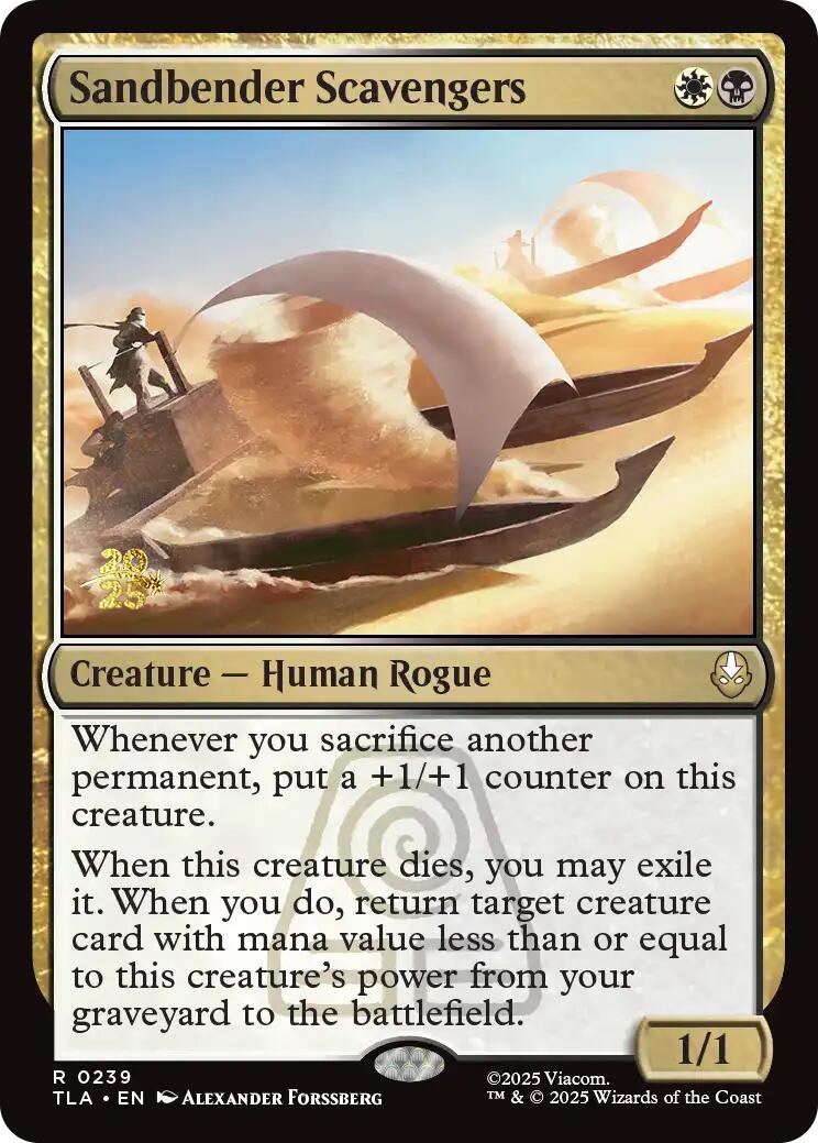 Sandbender Scavengers [Avatar: The Last Airbender Prerelease Cards] | Exor Games Truro