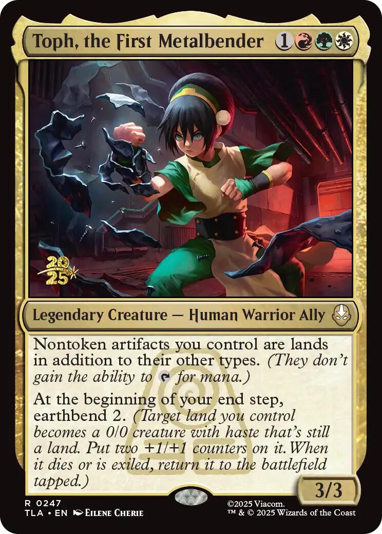 Toph, the First Metalbender [Avatar: The Last Airbender Prerelease Cards] | Exor Games Truro