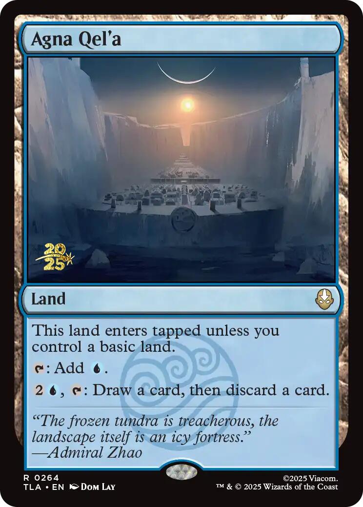 Agna Qel'a [Avatar: The Last Airbender Prerelease Cards] | Exor Games Truro