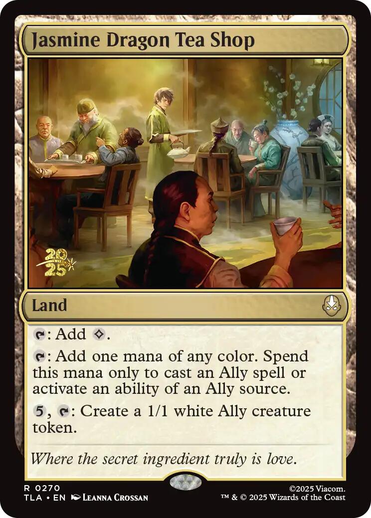Jasmine Dragon Tea Shop [Avatar: The Last Airbender Prerelease Cards] | Exor Games Truro