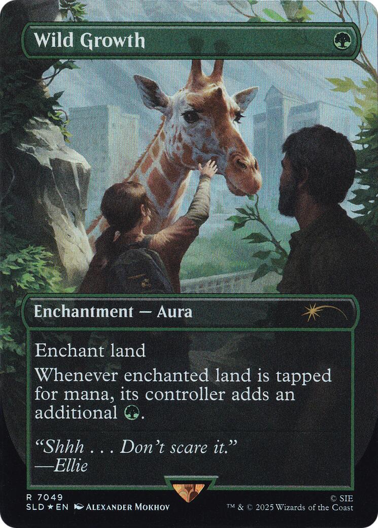 Wild Growth (Rainbow Foil) [Secret Lair Drop Series] | Exor Games Truro