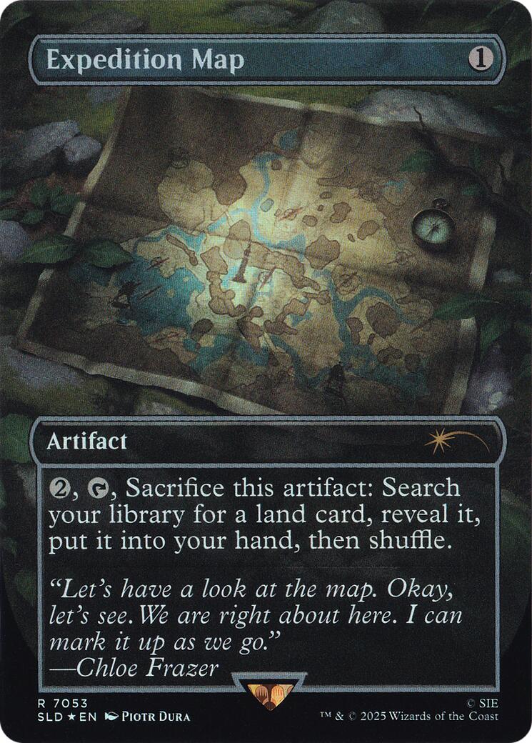 Expedition Map (Rainbow Foil) [Secret Lair Drop Series] | Exor Games Truro