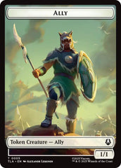 Ally (0005) // Clue (0014) Double-Sided Token [Avatar: The Last Airbender Tokens] | Exor Games Truro