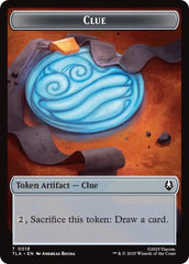 Ally (0007) // Clue (0018) Double-Sided Token [Avatar: The Last Airbender Tokens] | Exor Games Truro