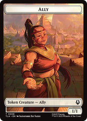 Ally (0008) // Clue (0016) Double-Sided Token [Avatar: The Last Airbender Tokens] | Exor Games Truro