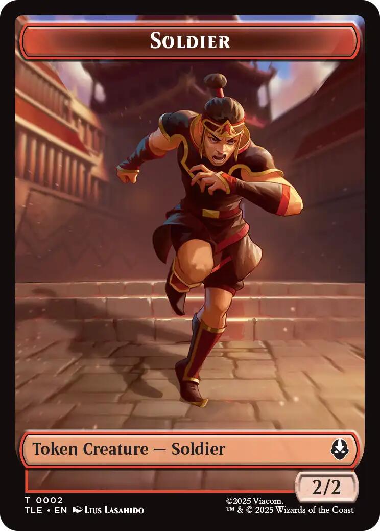 Soldier (0002) [Avatar: The Last Airbender Tokens] | Exor Games Truro