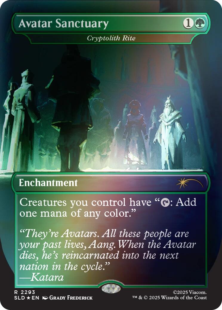 Avatar Sanctuary - Cryptolith Rite (Rainbow Foil) [Secret Lair Drop Series] | Exor Games Truro