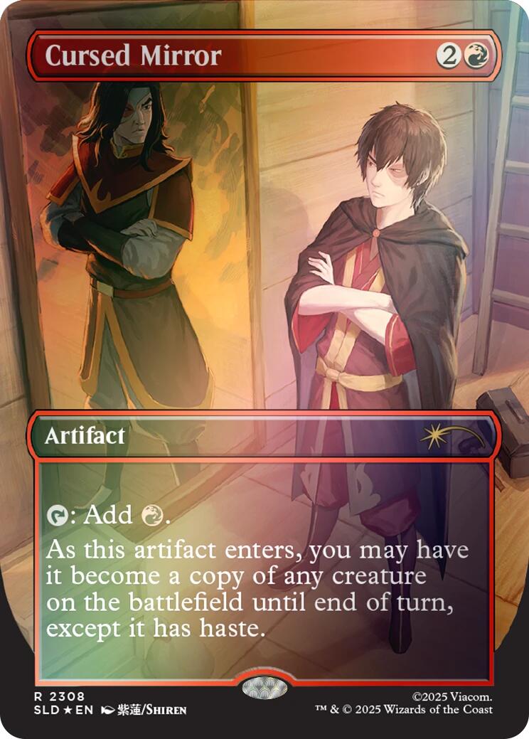 Cursed Mirror (Rainbow Foil) [Secret Lair Drop Series] | Exor Games Truro