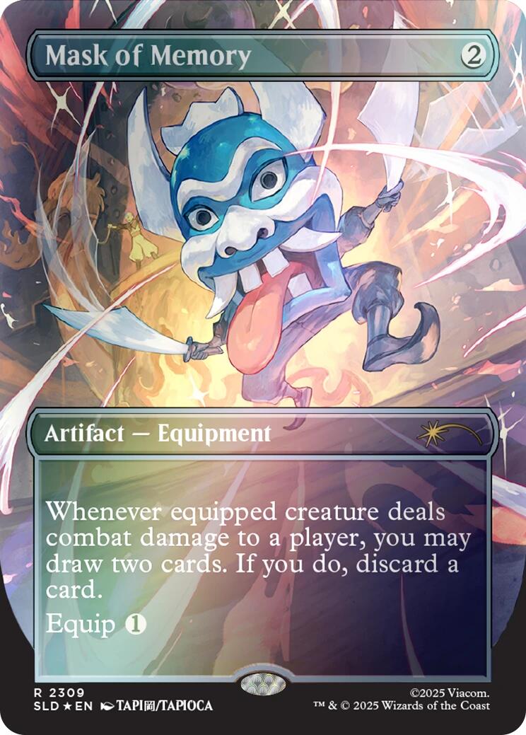 Mask of Memory (Rainbow Foil) [Secret Lair Drop Series] | Exor Games Truro