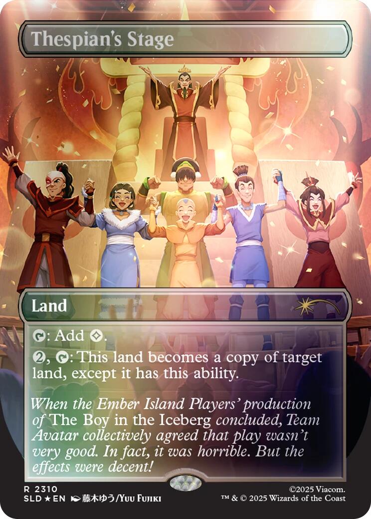 Thespian's Stage (2310) (Rainbow Foil) [Secret Lair Drop Series] | Exor Games Truro