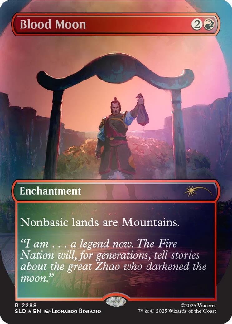 Blood Moon (Rainbow Foil) [Secret Lair Drop Series] | Exor Games Truro