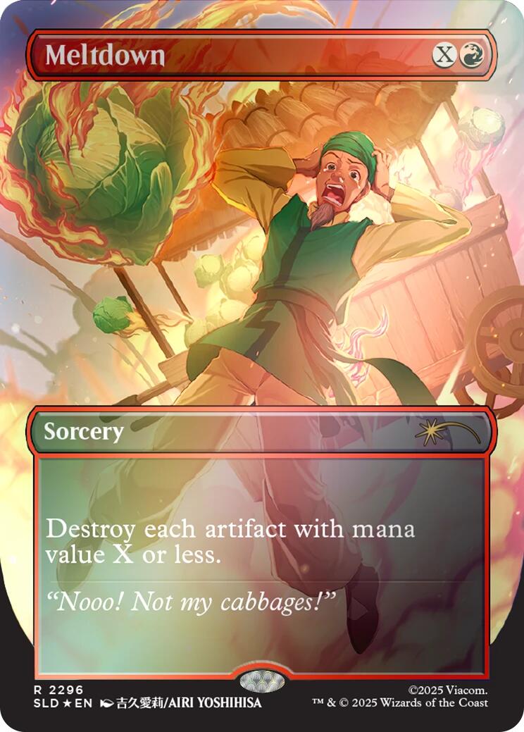 Meltdown (Rainbow Foil) [Secret Lair Drop Series] | Exor Games Truro
