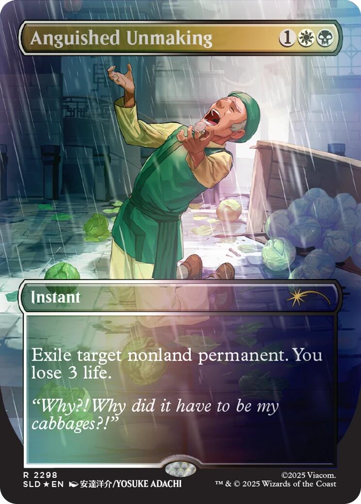 Anguished Unmaking (2298) (Rainbow Foil) [Secret Lair Drop Series] | Exor Games Truro
