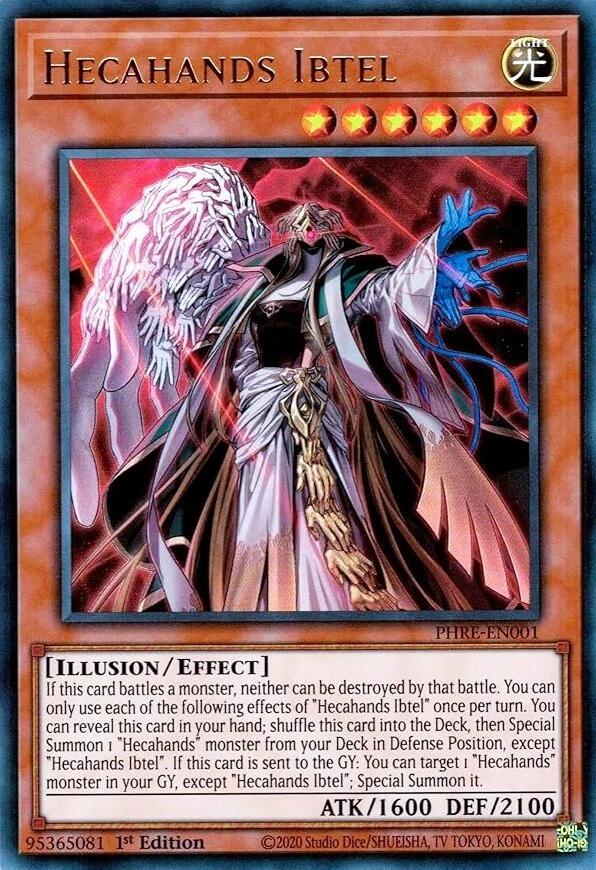 Hecahands Ibtel [PHRE-EN001] Ultra Rare | Exor Games Truro