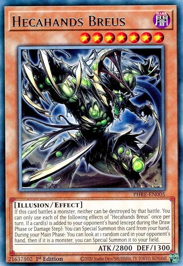 Hecahands Breus [PHRE-EN005] Rare | Exor Games Truro