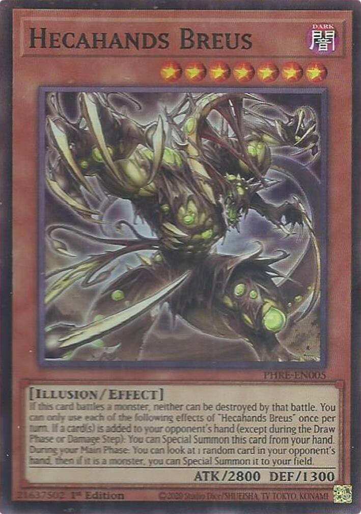 Hecahands Breus (Super Rare) [PHRE-EN005] Super Rare | Exor Games Truro