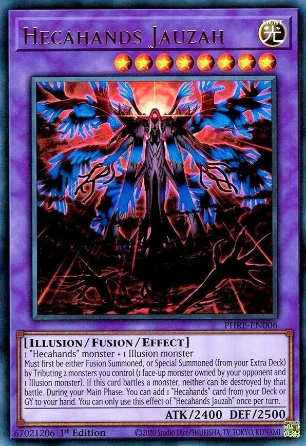 Hecahands Jauzah [PHRE-EN006] Ultra Rare | Exor Games Truro