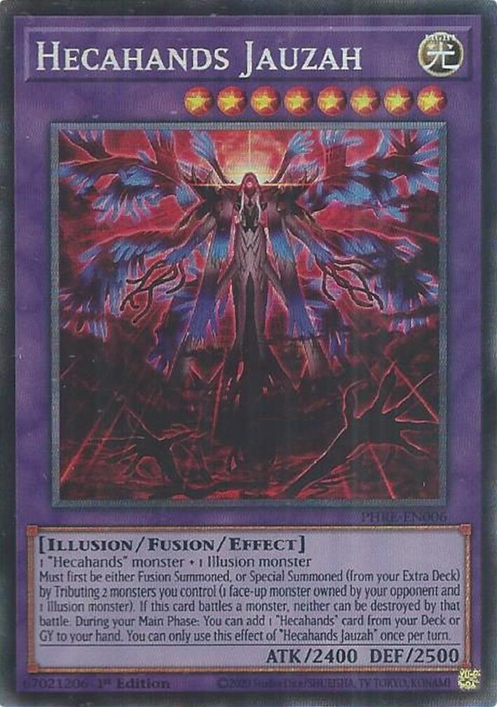 Hecahands Jauzah (CR) [PHRE-EN006] Collector's Rare | Exor Games Truro