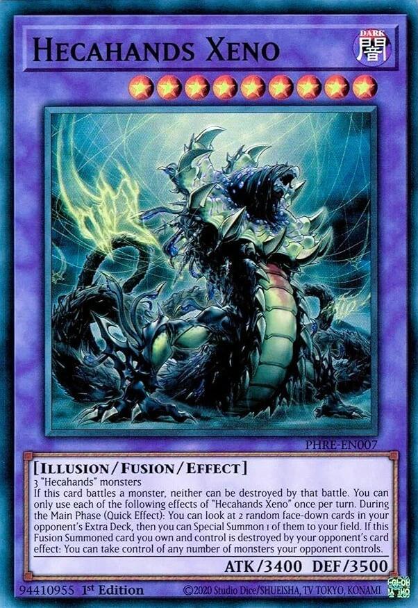Hecahands Xeno [PHRE-EN007] Super Rare | Exor Games Truro