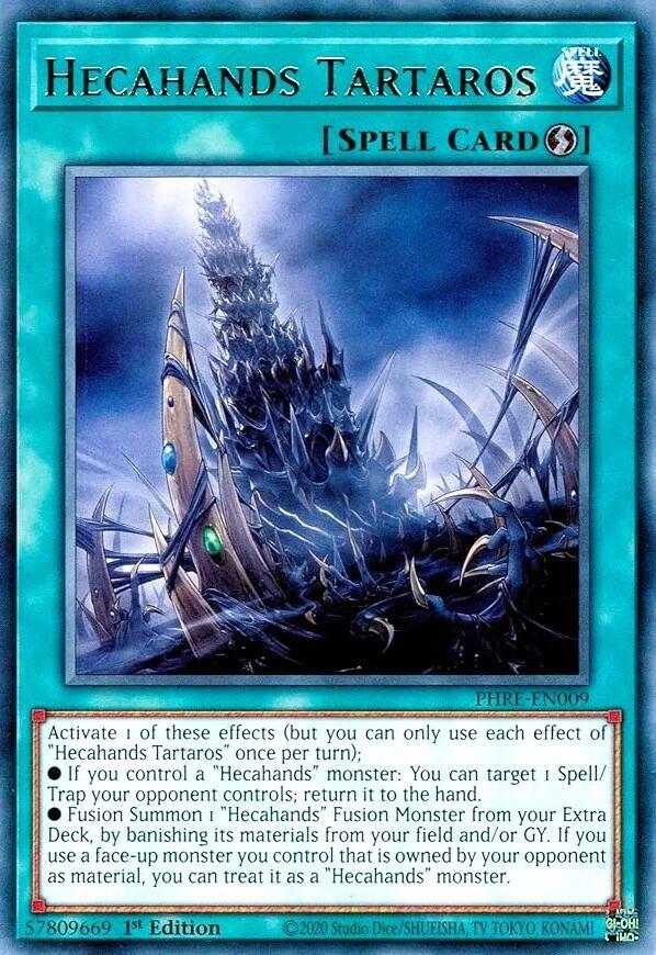 Hecahands Tartaros [PHRE-EN009] Rare | Exor Games Truro