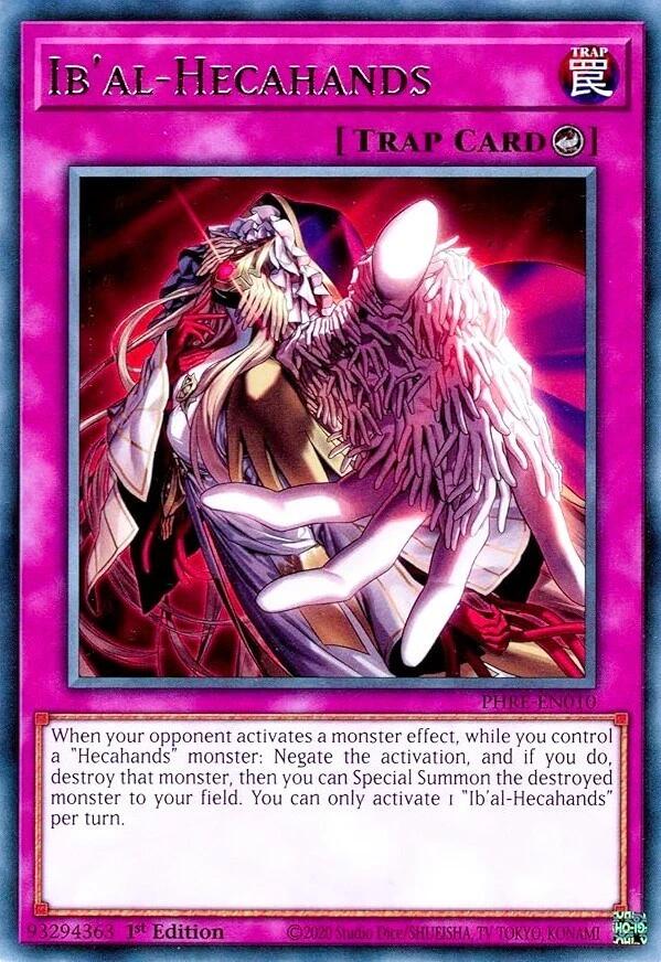 Ib'al-Hecahands [PHRE-EN010] Rare | Exor Games Truro