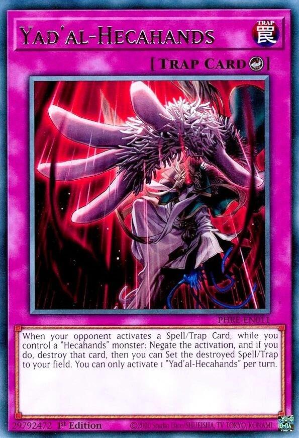 Yad'al-Hecahands [PHRE-EN011] Rare | Exor Games Truro
