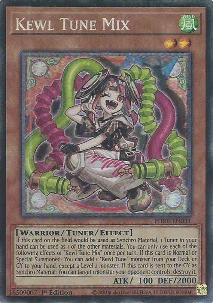 Kewl Tune Mix (CR) [PHRE-EN031] Collector's Rare | Exor Games Truro