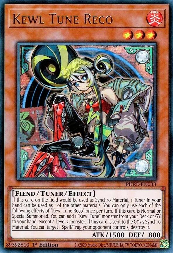 Kewl Tune Reco [PHRE-EN033] Ultra Rare | Exor Games Truro