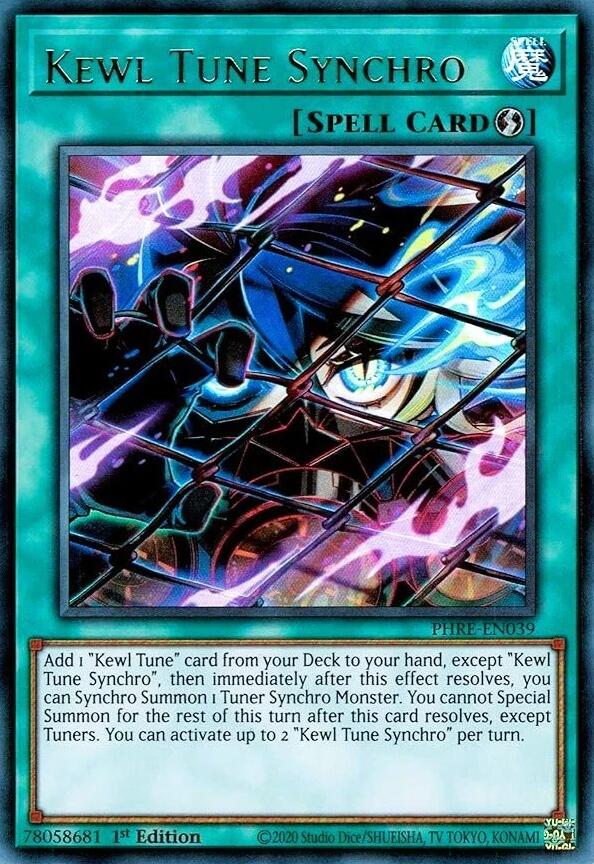 Kewl Tune Synchro [PHRE-EN039] Ultra Rare | Exor Games Truro