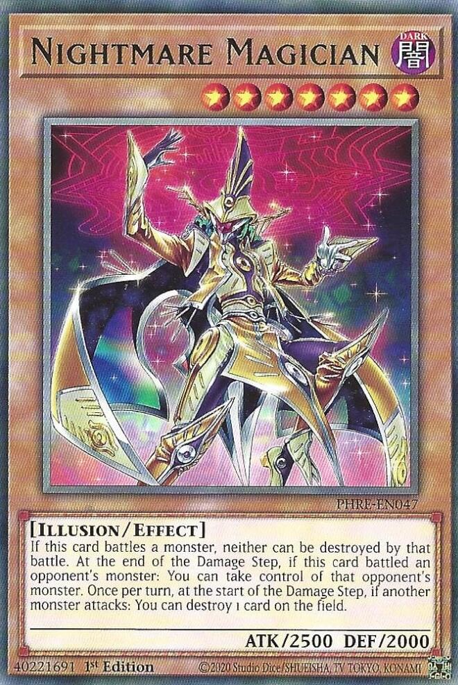 Nightmare Magician [PHRE-EN047] Rare | Exor Games Truro