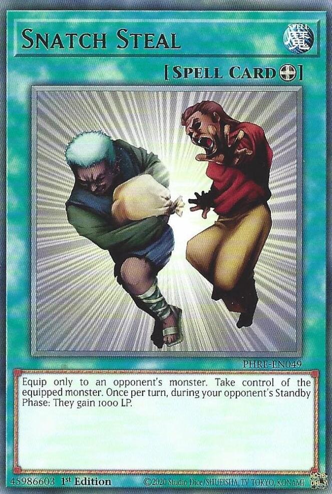 Snatch Steal [PHRE-EN049] Rare | Exor Games Truro