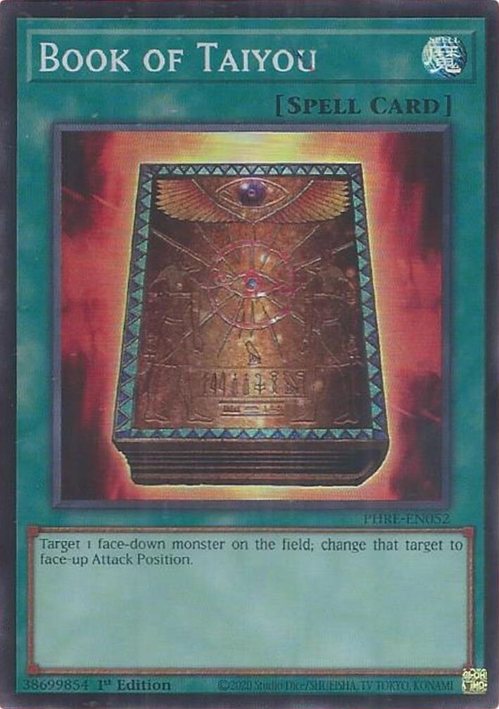 Book of Taiyou (Super Rare) [PHRE-EN052] Super Rare | Exor Games Truro