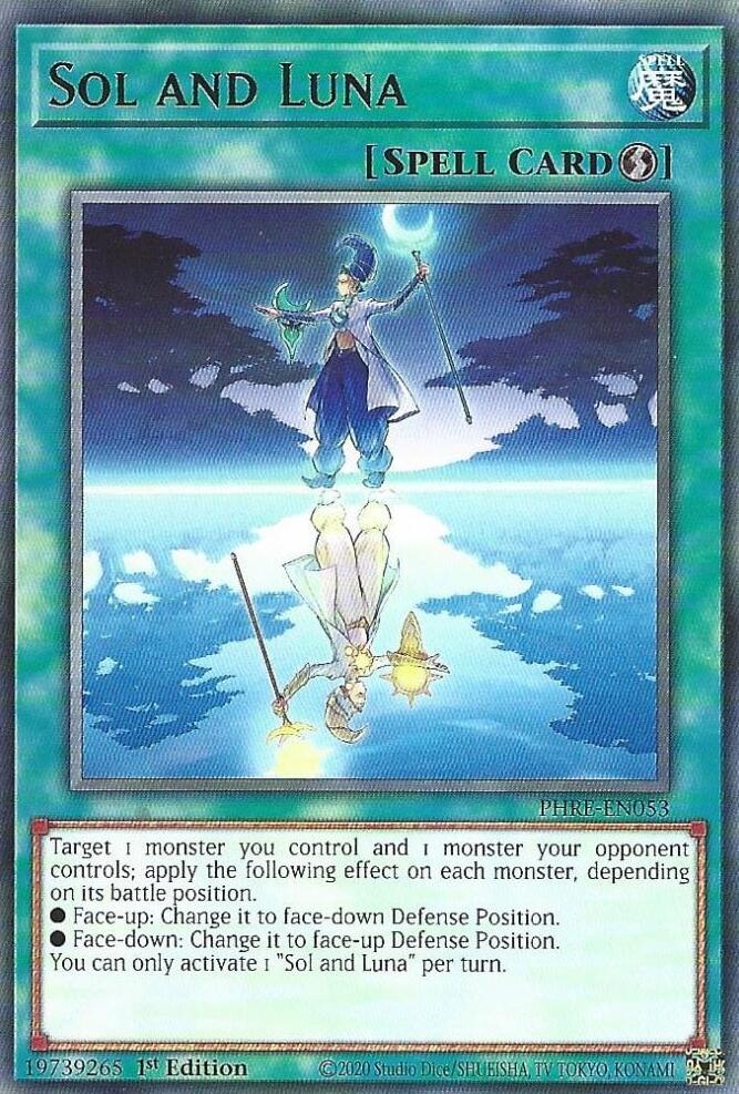 Sol and Luna [PHRE-EN053] Rare | Exor Games Truro