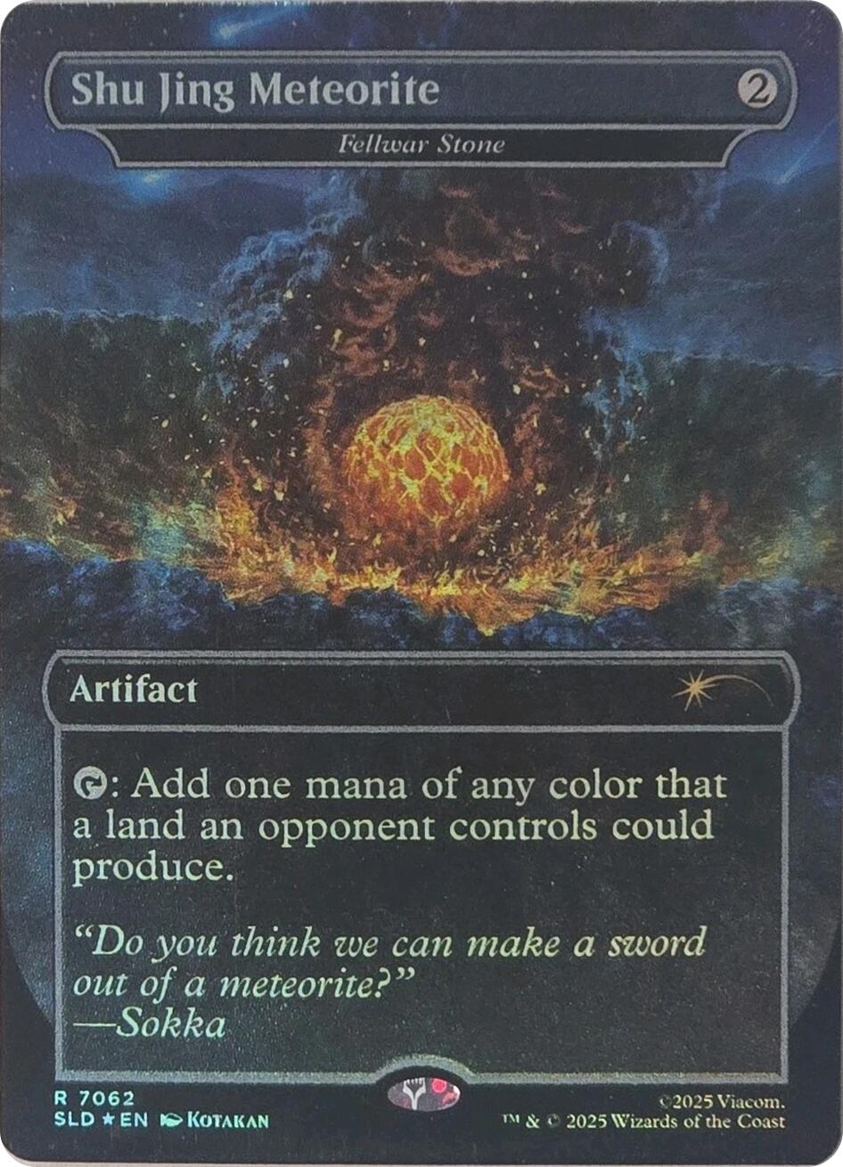 Shu Jing Meteorite - Fellwar Stone (Rainbow Foil) [Secret Lair Drop Series] | Exor Games Truro