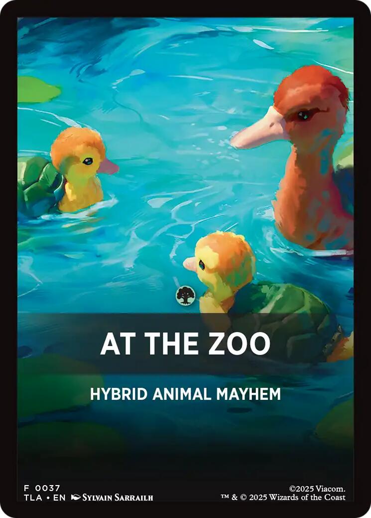 At The Zoo Theme Card [Avatar: The Last Airbender Tokens] | Exor Games Truro