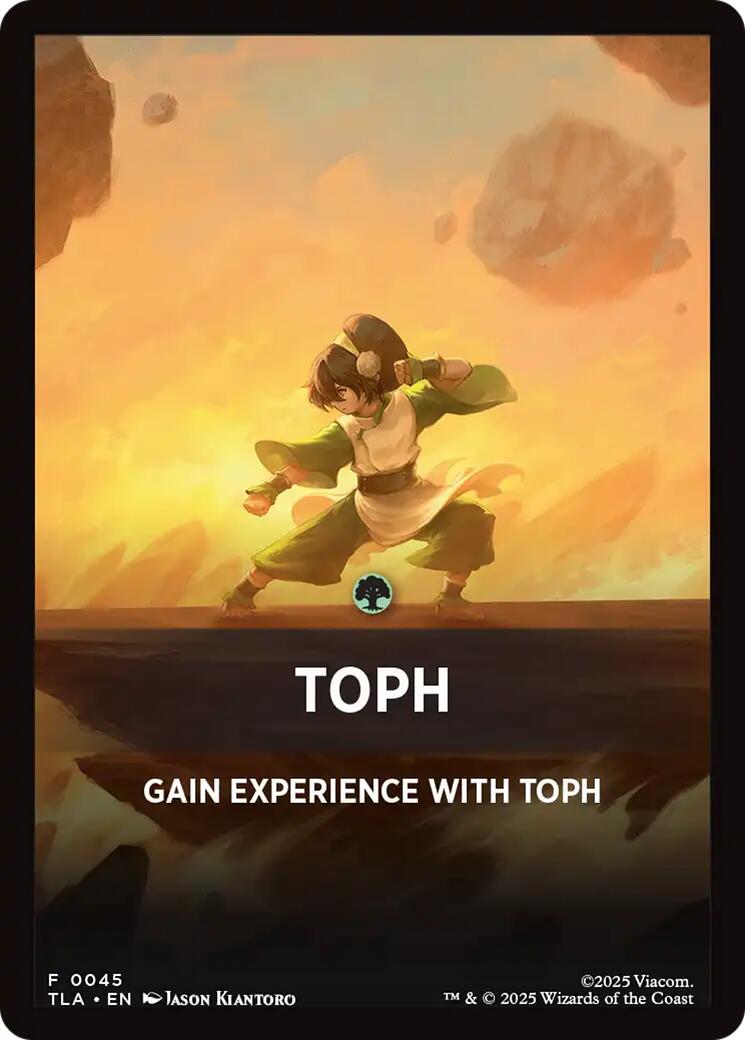 Toph Theme Card [Avatar: The Last Airbender Tokens] | Exor Games Truro