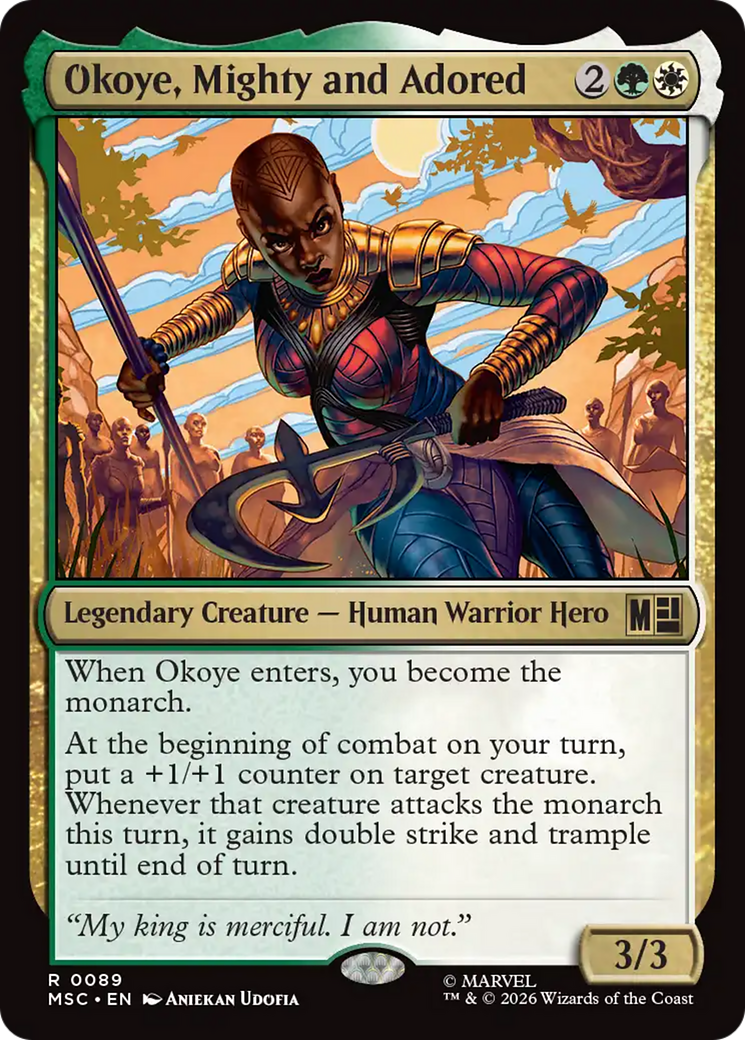 Okoye, Mighty and Adored [Marvel Super Heroes Commander] | Exor Games Truro