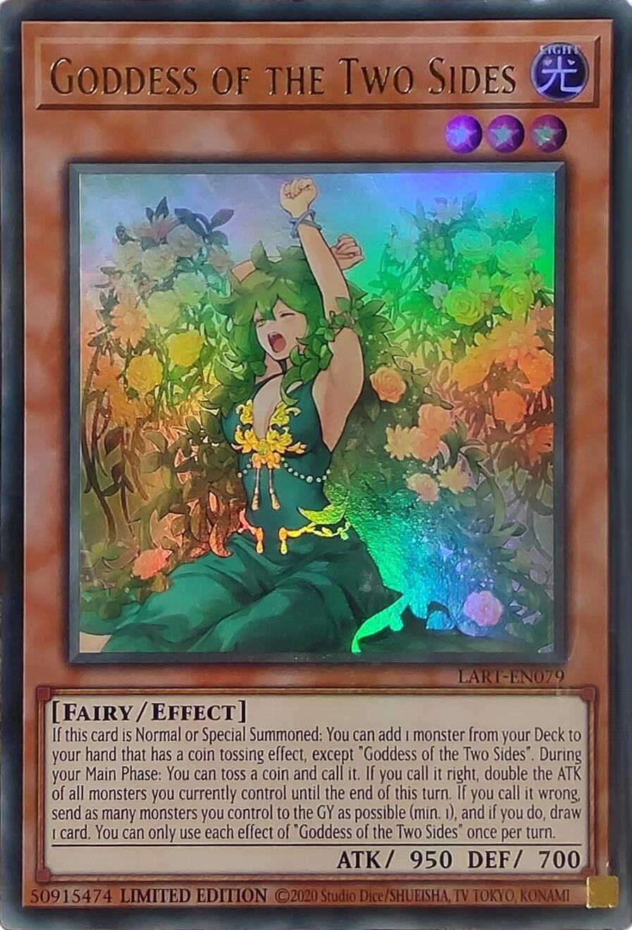 Goddess of the Two Sides [LART-EN079] Ultra Rare | Exor Games Truro