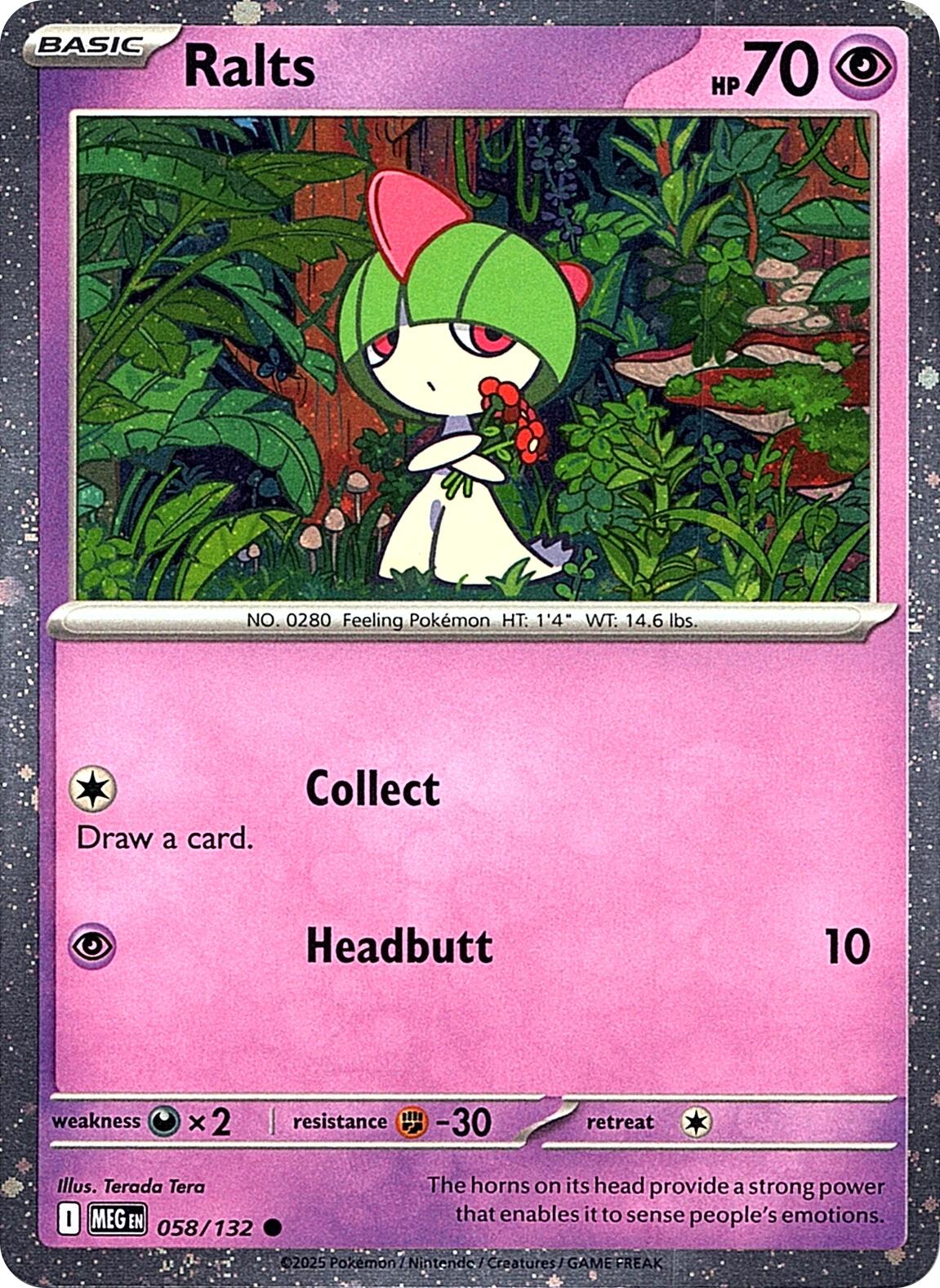 Ralts (058/132) (Cosmos Holo) [Miscellaneous Cards] | Exor Games Truro