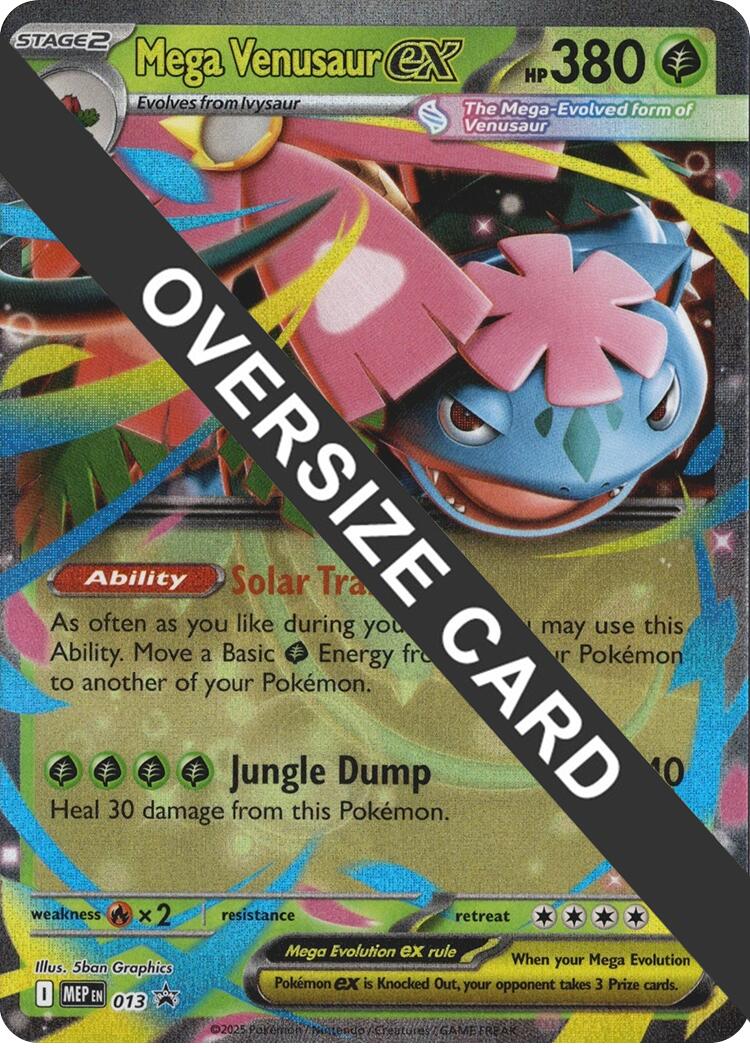 Mega Venusaur ex (013) (Jumbo) [Mega Evolution Promo] | Exor Games Truro