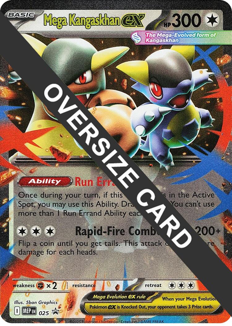 Mega Kangaskhan ex (025) (Jumbo Card) [Mega Evolution Promo] | Exor Games Truro